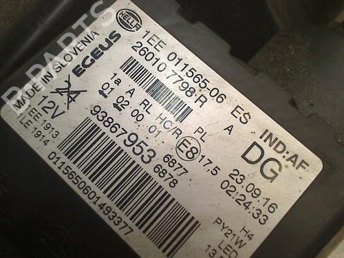 Right headlight OPEL VIVARO B Van (X82) 1.6 CDTI (05) | BP39403844C29 - Image 7