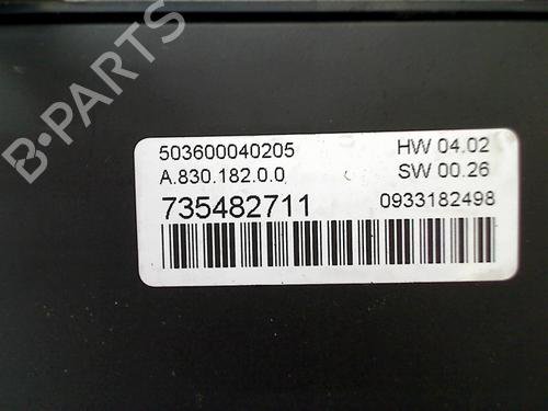 Climate control FIAT BRAVO II (198_) 1.4 T-Jet (198AXG1B) | BP11321982I5 