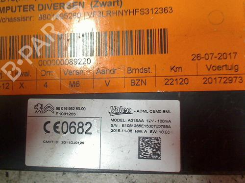 Electronic module PEUGEOT 308 SW II (LC_, LJ_, LR_, LX_, L4_) 1.2 THP 130 | BP11303846M83 