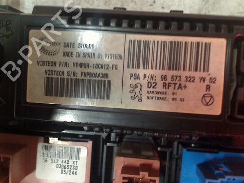 Climate control PEUGEOT 407 (6D_) 2.0 HDi 135 (6DRHRH, 6DRHRE, 6DRHRG, 6DRHRJ) | BP13039864I5 