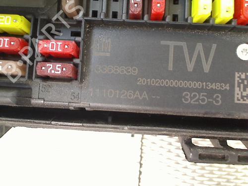 Fuse box OPEL ASTRA J (P10) 1.4 Turbo (68) | BP34561606E1  - Image 5