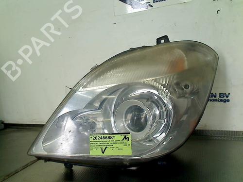 Optica esquerda MERCEDES-BENZ SPRINTER 5-t Platform/Chassis (B906) 518 CDI (906.153, 906.155, 906.253, 906.255) (184 hp) 31279312