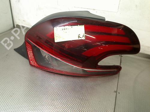Used Right taillight PEUGEOT 208 I (CA_, CC_) 1.2 VTI 82 (82 hp) 31149306