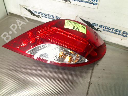 Used Right taillight PEUGEOT 207 (WA_, WC_) 1.6 16V VTi (120 hp) 28351926