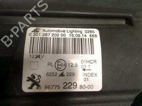 Right headlight PEUGEOT 308 II (LB_, LP_, LW_, LH_, L3_) 1.6 HDi | BP29971297C29