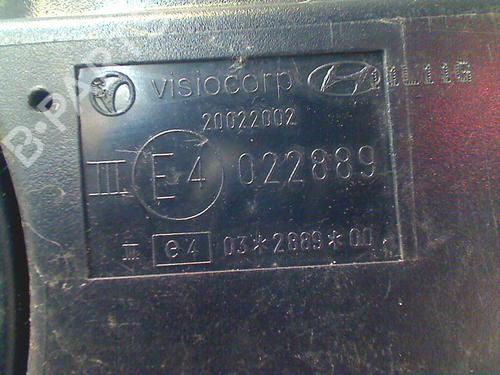 Right mirror HYUNDAI i20 I (PB, PBT) 1.2 | BP11301276C27 