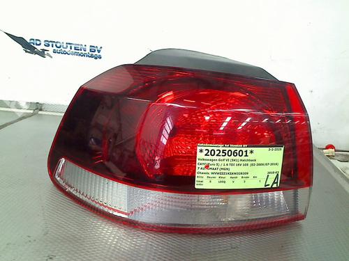 Left taillight VW GOLF VI (5K1) 1.6 TDI | BP25488024C34 