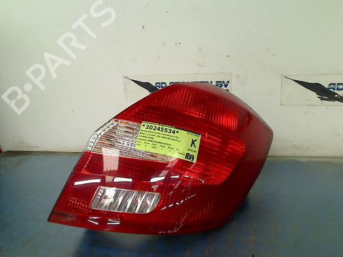 Used Right taillight SKODA FABIA II (542) 1.4 (86 hp) 21140344