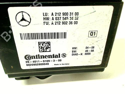 Control unit MERCEDES-BENZ E-CLASS (W212) E 350 CGI (212.057) | BP11298708M11 - Image 2