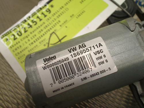 Rear wiper motor SKODA CITIGO (NF1) 1.0 | BP29885695M102 