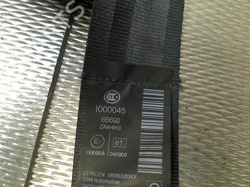 Front left seatbelt CITROËN C5 III Break (RW_) 1.6 THP 155 | BP33448529I26  - Image 5