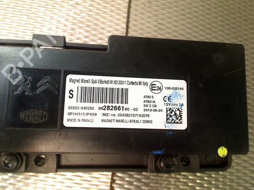 Electronic module PEUGEOT 2008 I (CU_) 1.2 THP 130 / PureTech 130 | BP30742716M83