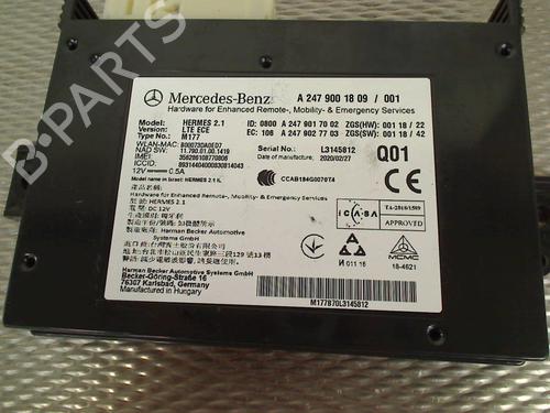 Electronic module MERCEDES-BENZ A-CLASS Saloon (V177) A 200 (177.187) | BP29822283M83