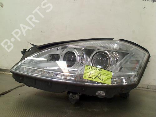 Used Left headlight MERCEDES-BENZ S-CLASS (W221, V221) S 350 BlueTec (221.026, 221.126) (258 hp) 30901757