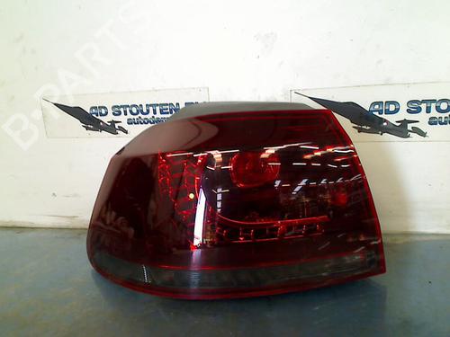 Used Left taillight VW GOLF VI (5K1) 1.4 TSI (122 hp) 31966036