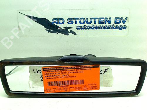 Used Rear mirror VW GOLF VI (5K1) 2.0 TDI (170 hp) 11303915