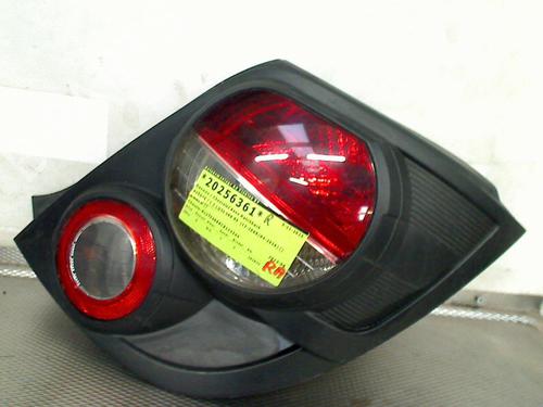 Used Right taillight CHEVROLET AVEO Hatchback (T300) 1.3 D (95 hp) 31331930