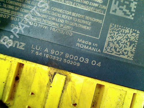 Airbag styreenhed MERCEDES-BENZ SPRINTER 3,5-t Platform/Chassis (B907, B910) 311 CDI RWD (907.131, 907.133, 907.135, 907.231, 907.233... | BP13549836M53
