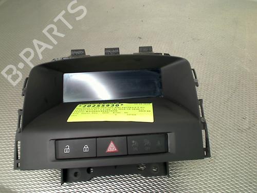 Used Display monitor Display monitor OPEL ASTRA J (P10) 1.4 Turbo (68) (120 hp) 33648855 33648855