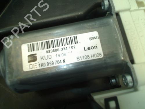 Used Rear right window mechanism SEAT LEON (1P1) 1.9 TDI (105 hp) 13737320