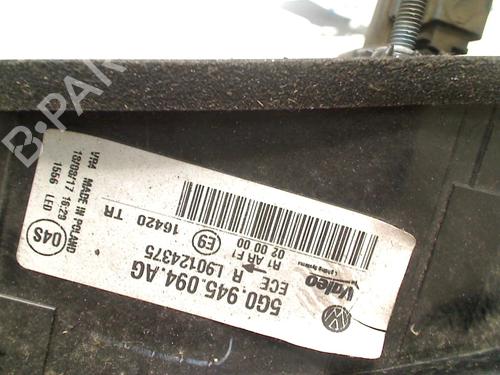 Left taillight VW GOLF VII (5G1, BQ1, BE1, BE2) 1.4 TSI | BP31966041C34 