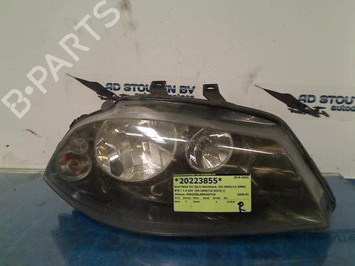 Used Right headlight SEAT IBIZA III (6L1) 1.6 16V (105 hp) 13412796