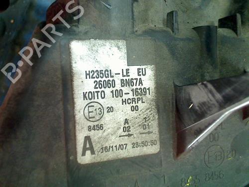 Left headlight NISSAN ALMERA II Hatchback (N16) 1.8 | BP12108857C28 