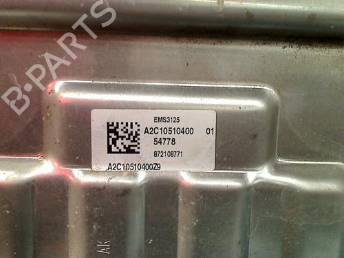 Engine control unit (ECU) DACIA SANDERO II 1.0 SCe 75 (B8JC, B8JD, B8NC) | BP31637817M57 