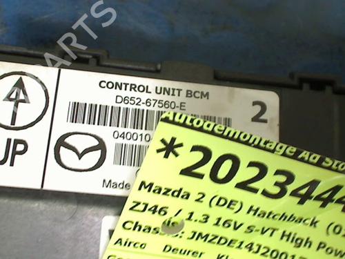 Control unit MAZDA 2 (DE_, DH_) 1.3 (DE3FS) | BP31115044M11 - Image 4