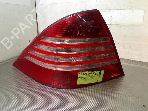 Used Left taillight Left taillight MERCEDES-BENZ S-CLASS (W220, V220) S 320 CDI (220.025, 220.125) (204 hp) 33840100 33840100