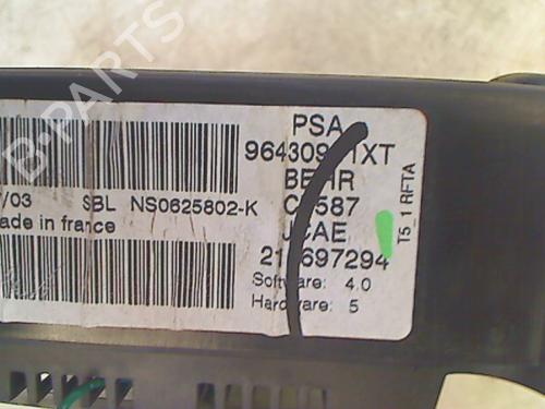 Climate control PEUGEOT 307 CC (3B) 2.0 16V | BP11316642I5 