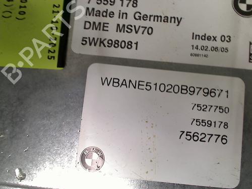 Engine control unit (ECU) BMW 5 (E60) 525 i | BP38461966M57 - Image 5