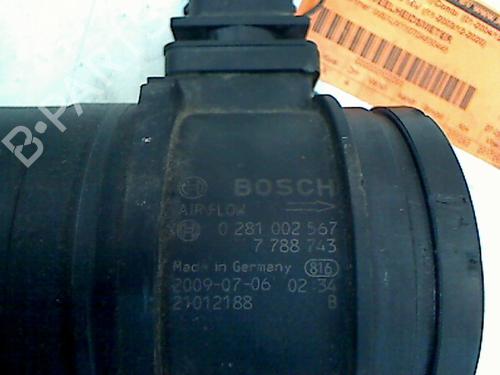 Mass air flow sensor BMW 3 Touring (E91) 318 d | BP11306115M95 