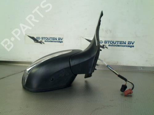 Right mirror PEUGEOT 208 I (CA_, CC_) 1.6 HDi | BP25617452C27
