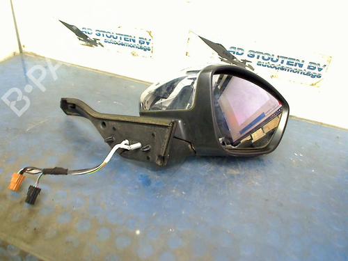 Used Right mirror PEUGEOT 208 I (CA_, CC_) 1.2 VTI 82 (82 hp) 25617432