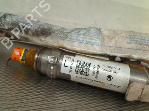 Left curtain airbag SKODA RAPID Spaceback (NH1) 1.2 TSI | BP32205717C11