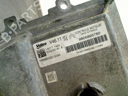 Engine control unit (ECU) CITROËN C3 II (SC_) 1.2 VTi 82 | BP39614101M57 - Image 2
