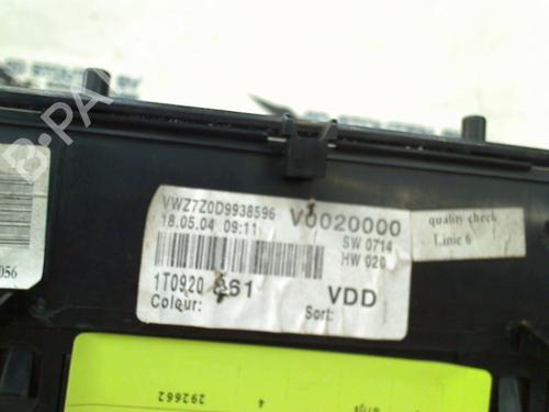 Display monitor VW TOURAN (1T1, 1T2) 1.6 FSI | BP31040032C48 