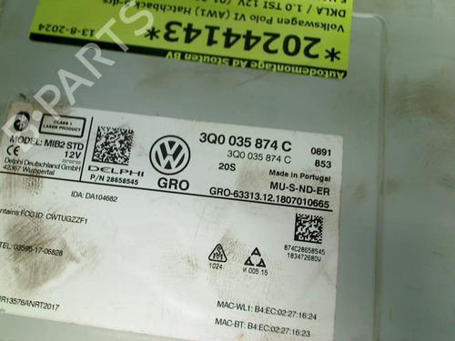 Elektronisk modul VW POLO VI (AW1, BZ1, AE1) 1.0 TSI | BP30497115M83 