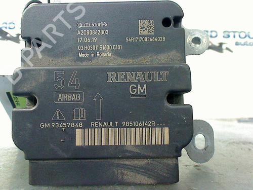 ECU airbags RENAULT TRAFIC III Van (FG_) 1.6 dCi 95 (FGMJ, FGMR) | BP16353460M53 