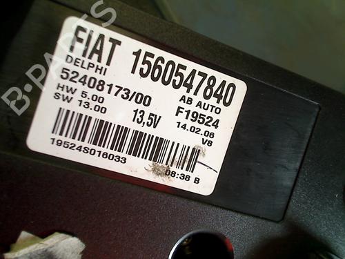 Climate control ALFA ROMEO 159 Sportwagon (939_) 1.9 JTS (939BXA1B) | BP12590148I5 