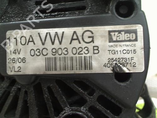 Alternator VW GOLF V (1K1) 1.4 TSI | BP36162784M7 - Image 4