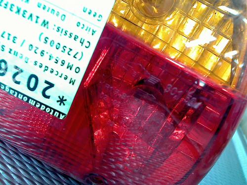 Right taillight MERCEDES-BENZ SPRINTER 5-t Van (B907) 517 CDI (907.653, 907.655, 907.657) | BP36662543C35 - Image 2