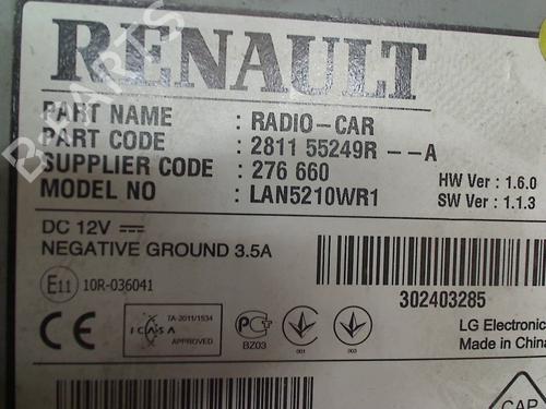 Switch RENAULT CLIO IV (BH_) 1.5 dCi 75 | BP13648514I30 