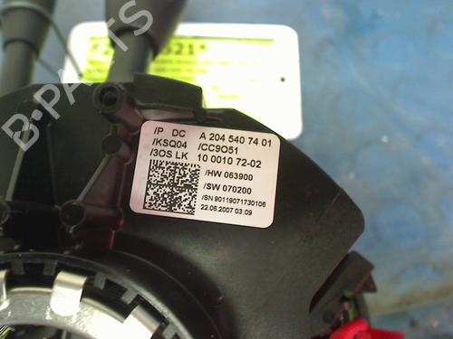 Steering column stalk MERCEDES-BENZ C-CLASS (W204) C 320 CDI (204.022) | BP19053584I23 