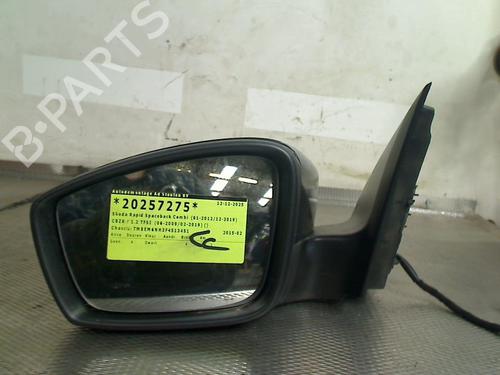 Left mirror SKODA RAPID Spaceback (NH1) 1.2 TSI | BP31115096C26 