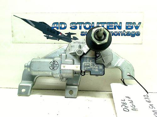 Used Rear wiper motor OPEL AGILA (B) (H08) 1.2 (F68) (86 hp) 11301578