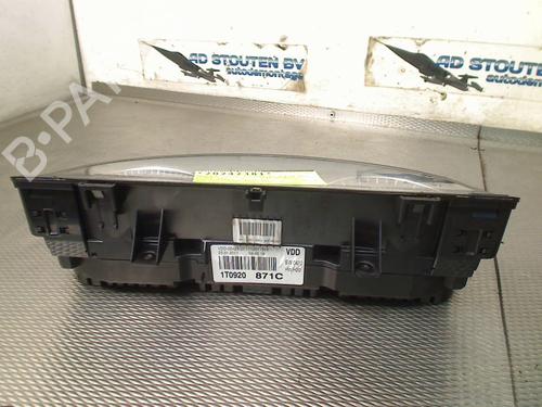 instrument-cluster-vw-touran-1t3-2010-2011-2012-2013-2014-2015-2016-31331912 main image