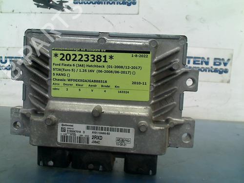 Used Engine control unit (ECU) FORD FIESTA VI (CB1, CCN) 1.25 (60 hp) 15290458
