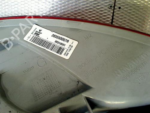 Left taillight RENAULT MEGANE III Hatchback (BZ0/1_, B3_) 1.2 TCe (BZ2B, BZ11) | BP36674090C34 - Image 5